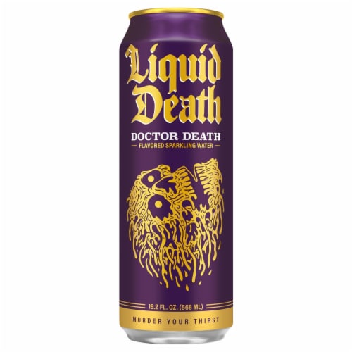 Liquid Death Doctor Death Doctor Deathed Sparkling Water Can