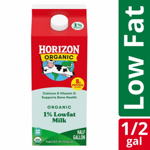 Horizon Organic Vitamin D 1 Percent Milk - Vitamin D Lowfat Milk