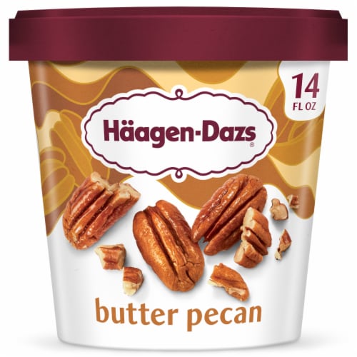 Haagen Dazs Butter Pecan Ice Cream, 14 Oz.