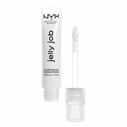 NYX Professional Makeup Jelly Job Full-Bodied Shine Lip Gloss , JUST JELLY, 0.25 fl oz