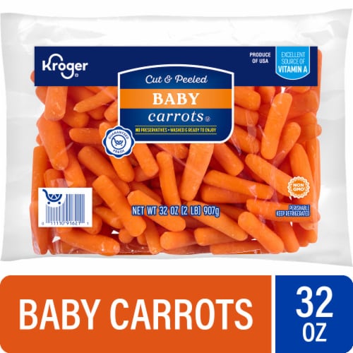 Harris Teeter Farmers Market Peeled Baby Carrots Bag