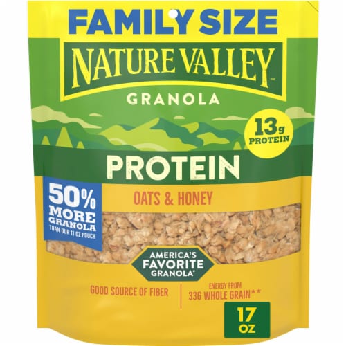 Nature Valley™ Protein Oats and Honey Family Size Granola