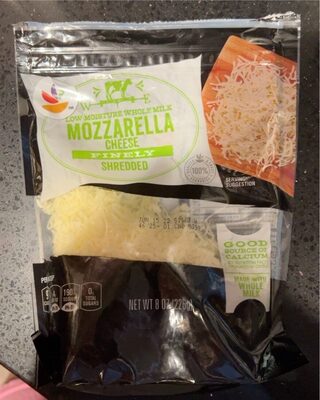 Natures Promise Mozzarella Fancy Whole Milk Shredd