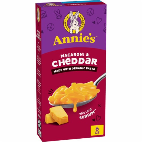 Annie's™ Reduced Sodium Organic Macaroni and Cheddar