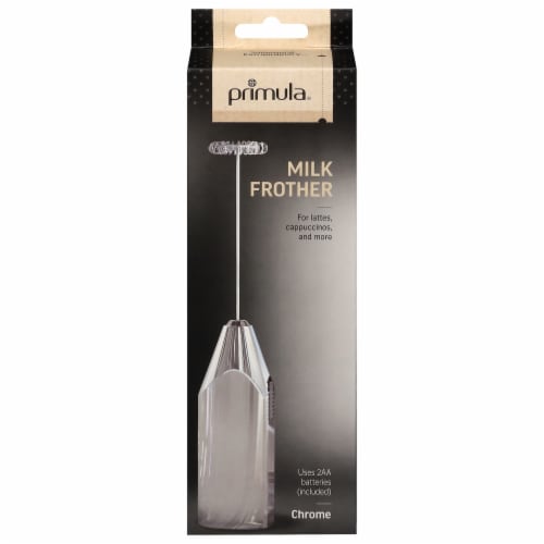 Primula® Handheld Battery Operated Milk Frother - Chrome
