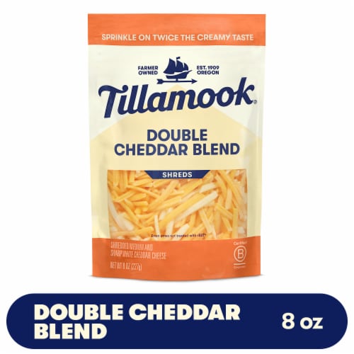 Tillamook® Double Cheddar Shredded Cheese
