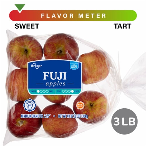 Harris Teeter Farmers Market Fuji Apples - 3 Pound Bag