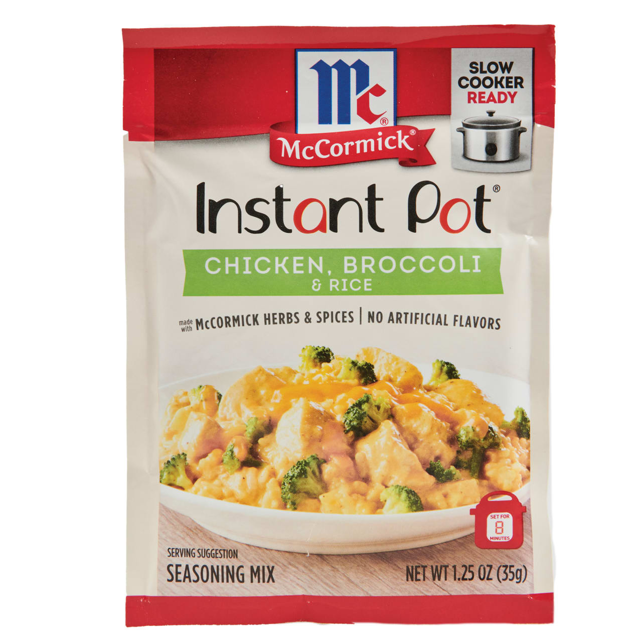 McCormick Chicken, Broccoli and Rice Instant Pot Seasoning Mix, 1.25 oz