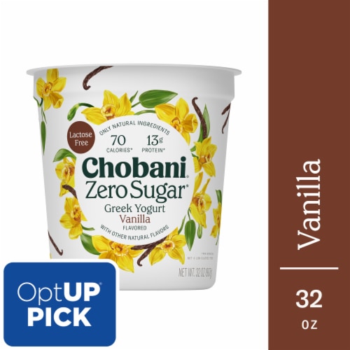 Chobani® Zero Sugar Vanilla Yogurt Tub