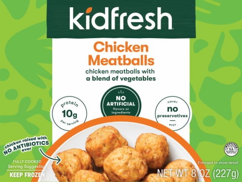 Kidfresh Chicken Meatballs 8 oz