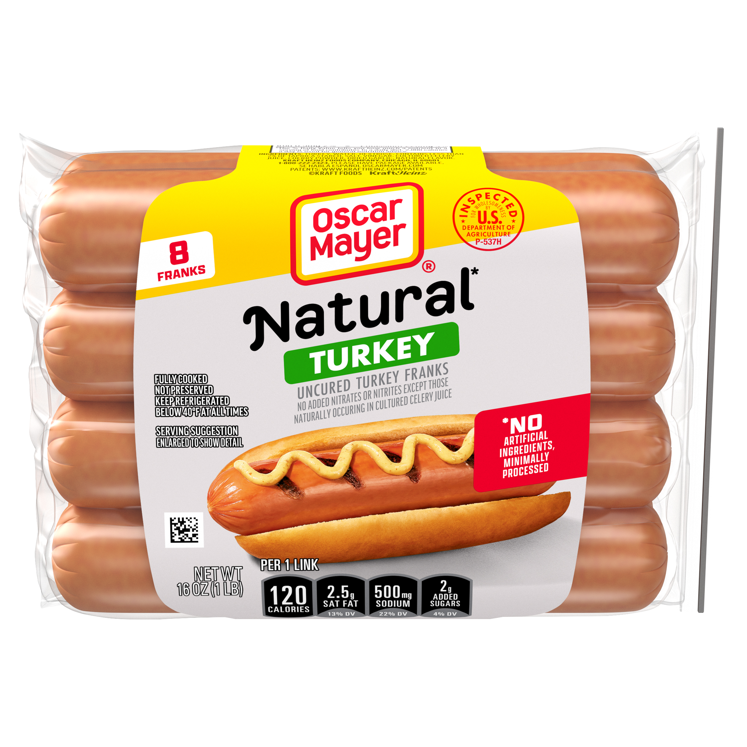Natural Turkey Hot Dogs