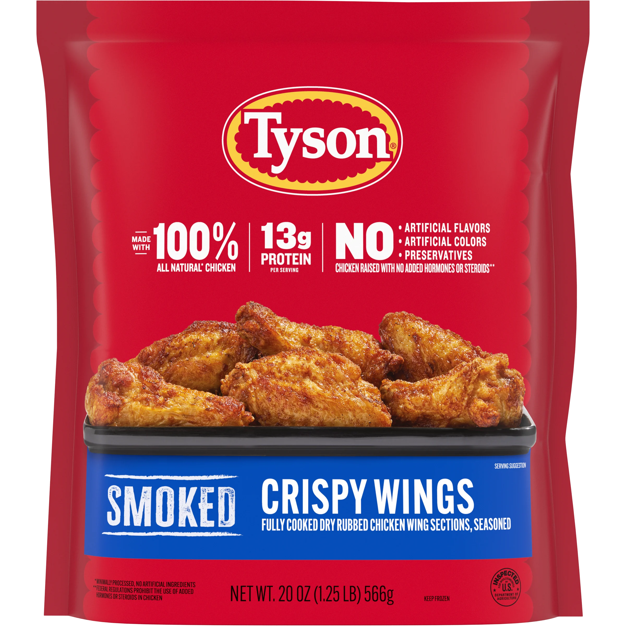 Tyson Smoked Crispy Wings