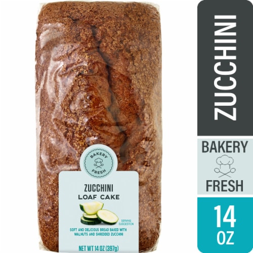 Bakery Fresh Zucchini Loaf Cake