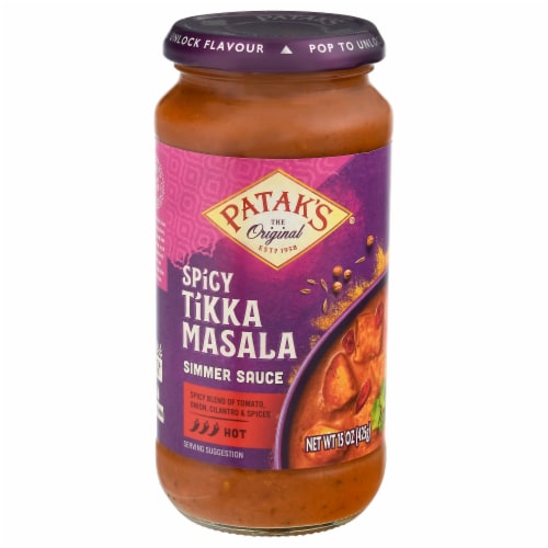 Patak's® Tikka Masala Spicy Curry Simmer Sauce