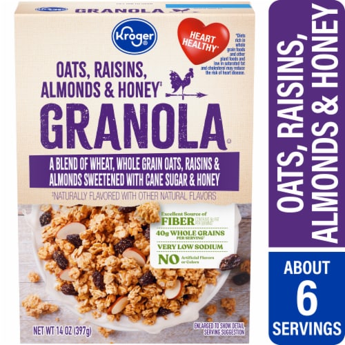 Kroger® Oats Raisins Almonds & Honey Granola