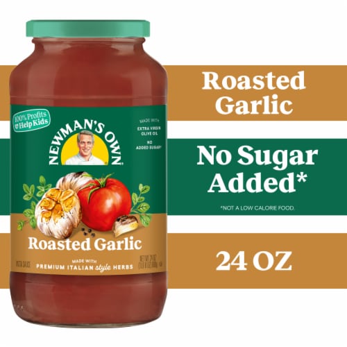 Newman's Own Roasted Garlic Pasta Sauce