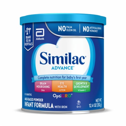 Similac Advance Infant Formula With Iron, Powder, 12.4-oz Can