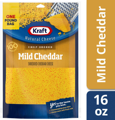 Kraft Shredded Mild Cheddar 16oz