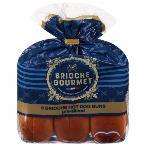 Brioche Hot Dog Buns