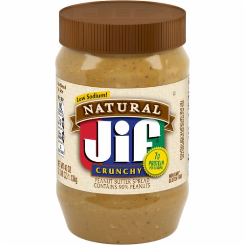 Jif Crunchy Natural Peanut Butter