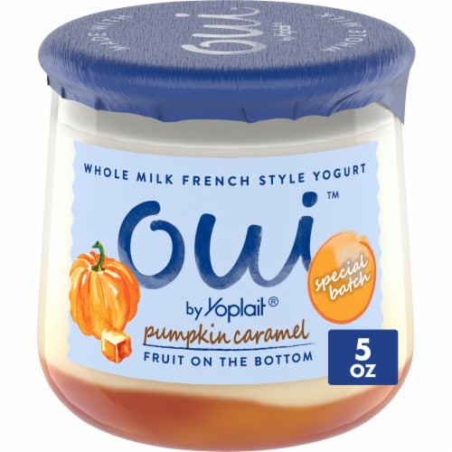 Oui™ by Yoplait™ Pumpkin Caramel Whole Milk French Style Yogurt Jar