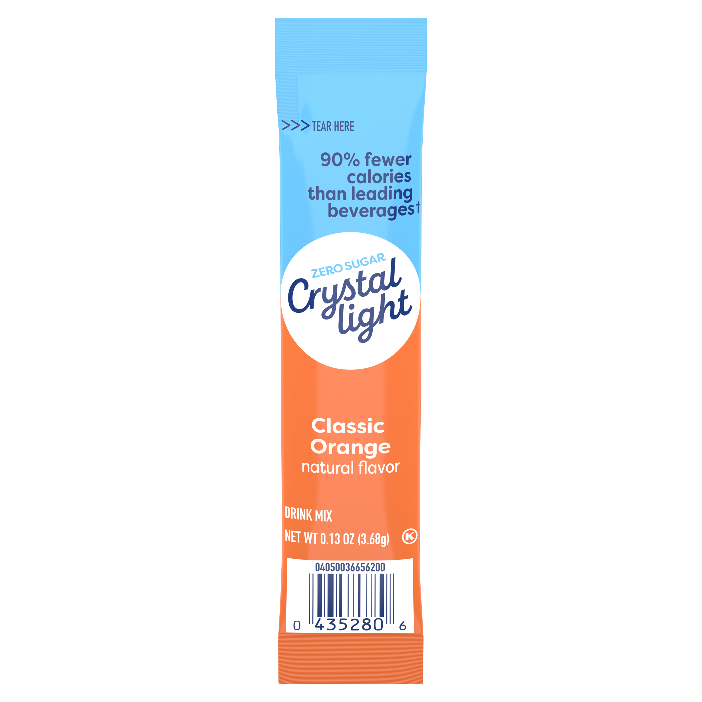 On-The-Go Sugar Free Classic Orange Sunrise Drink Mix