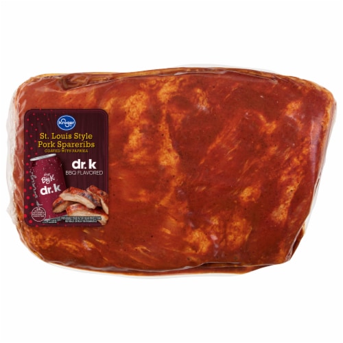 Kroger® Dr. K BBQ Flavored St. Louis Style Pork Spareribs