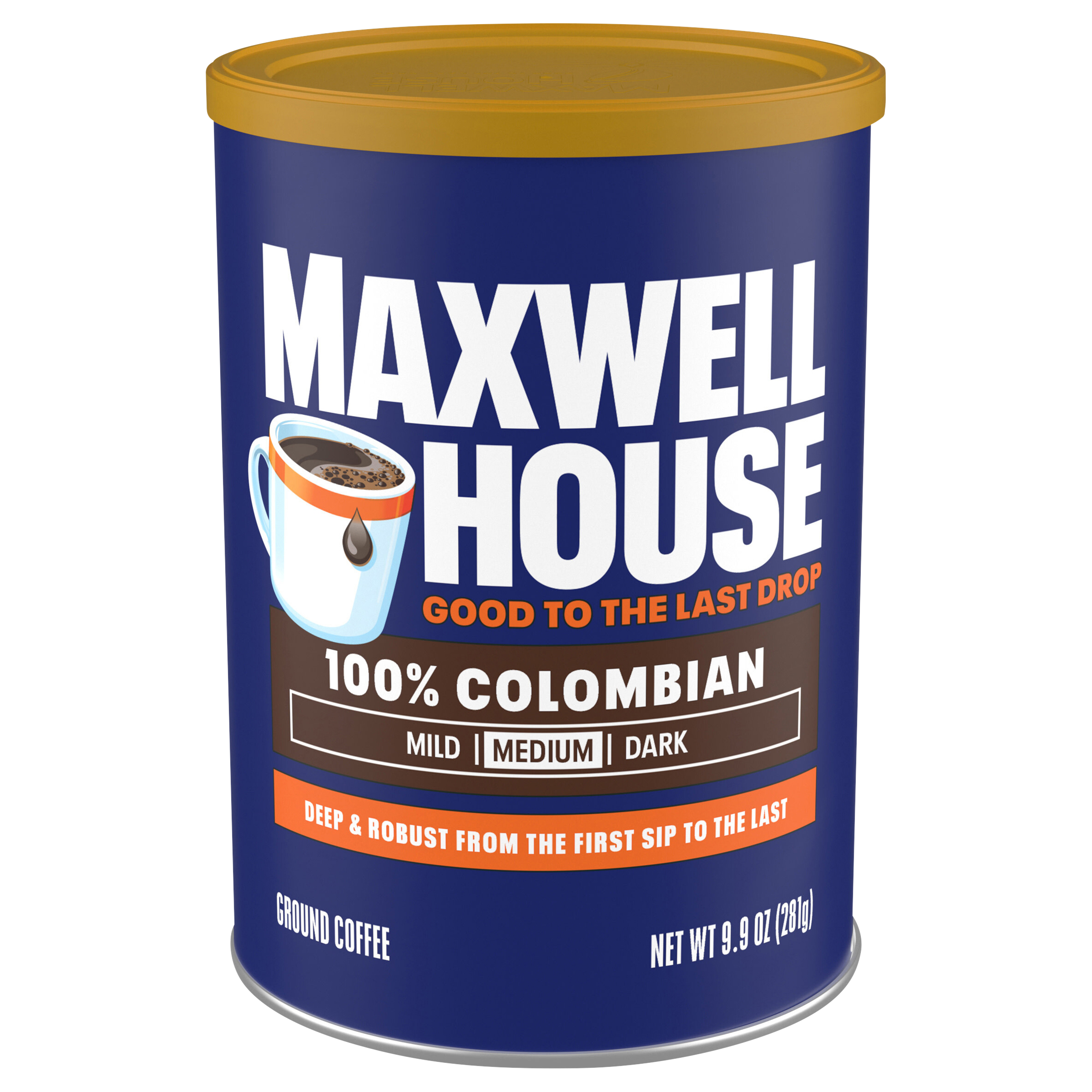 100% Colombian Ground Coffee