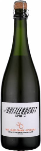 Bottlerocket Carbonated Rose Blood Orange Botanicals Blend California Wine