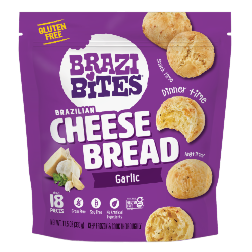 Brazi Bites® Gluten Free Frozen Garlic Asiago Cheese Bread