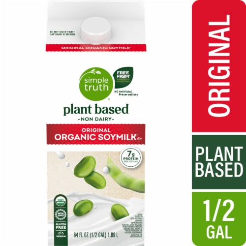 Simple Truth Organic® Original Soymilk Half Gallon