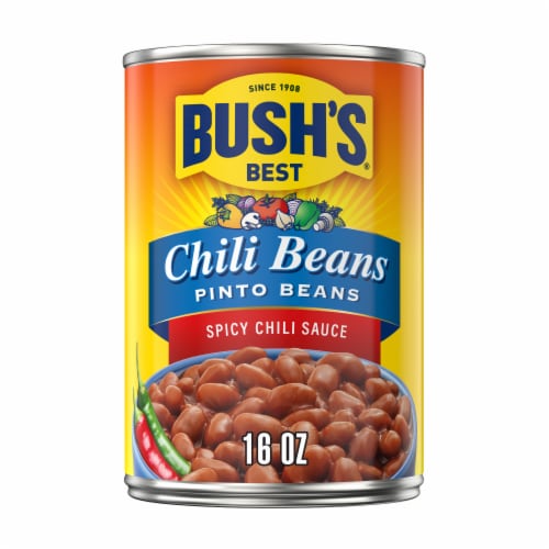 Bush's Pinto Beans in a Spicy Chili Sauce 16 oz