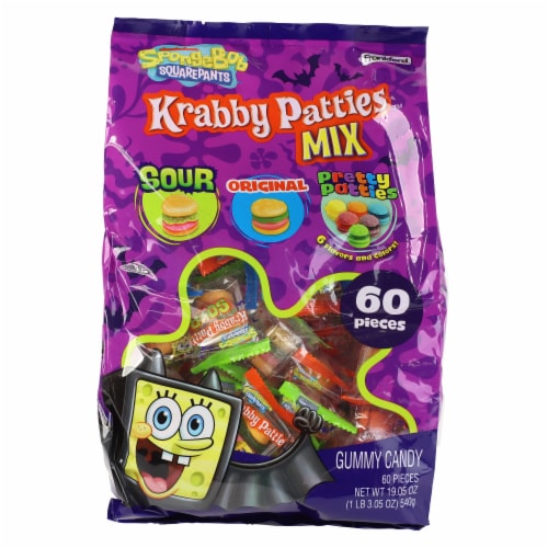 Frankford Krabby Patties™ Brands Mix Assorted Gummy Candy Bag