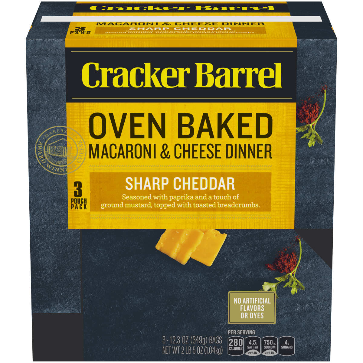 Oven Baked Sharp Cheddar Macaroni & Cheese