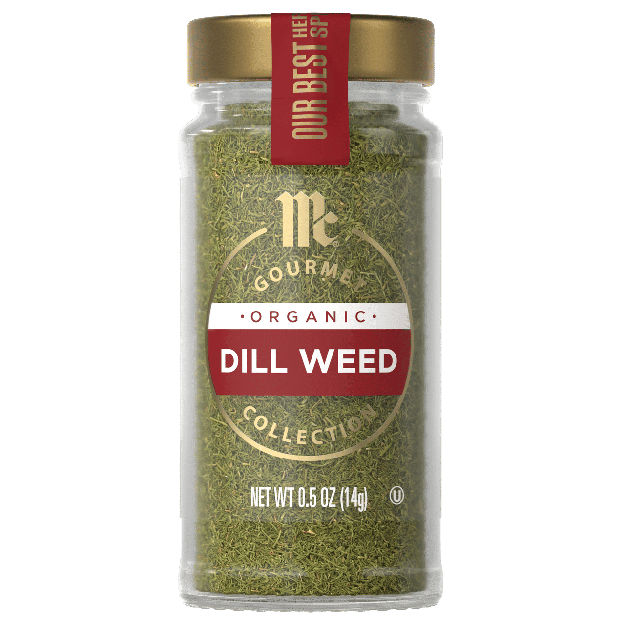 McCormick Gourmet Organic Dill Weed, 0.5 oz
