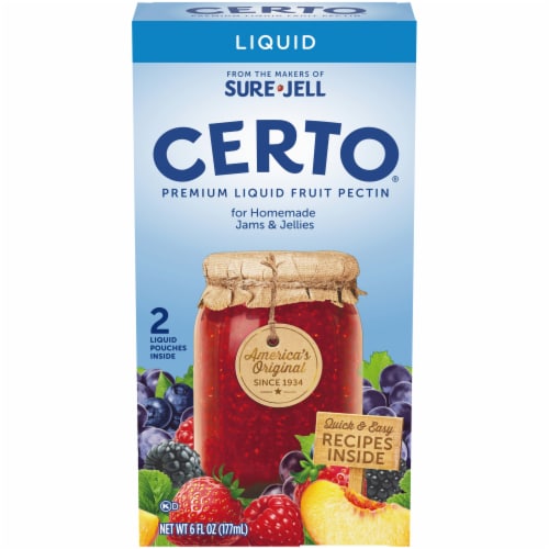 Certo Premium Liquid Fruit Pectin, Packs