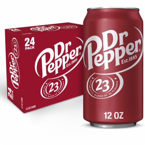 Dr Pepper Soda Cans