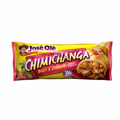 Jose Ole Beef & Cheese Chimichanga, 5 oz, 1 Count (Frozen)