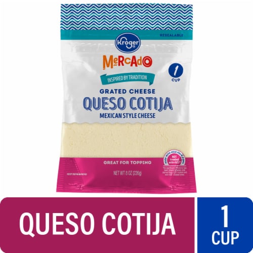 Kroger® Mercado Mexican Style Queso Cotija Grated Cheese