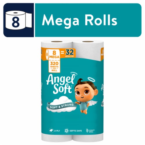 Angel Soft® Toilet Paper Mega Roll