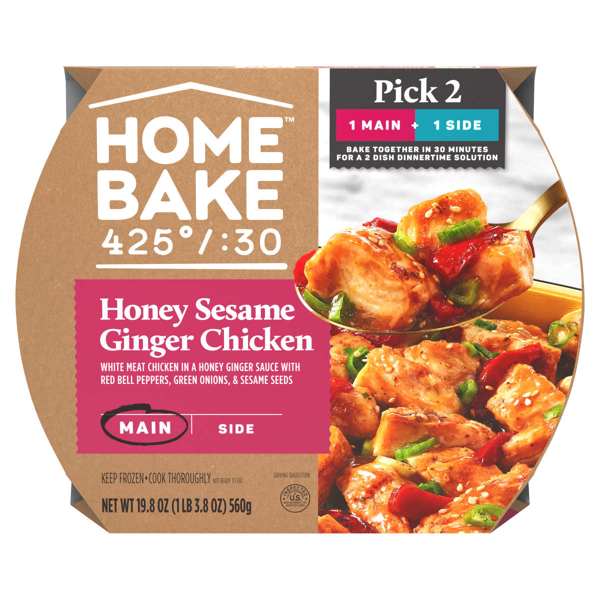 Honey Sesame Ginger Chicken Frozen Main