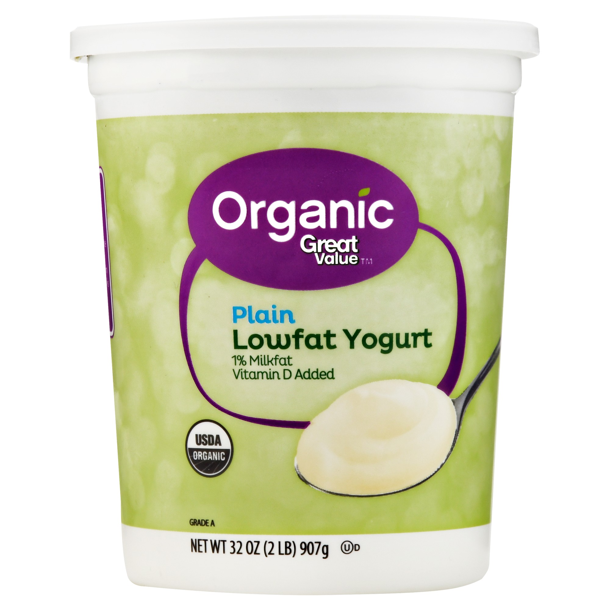 Great Value Lowfat Plain 32oz