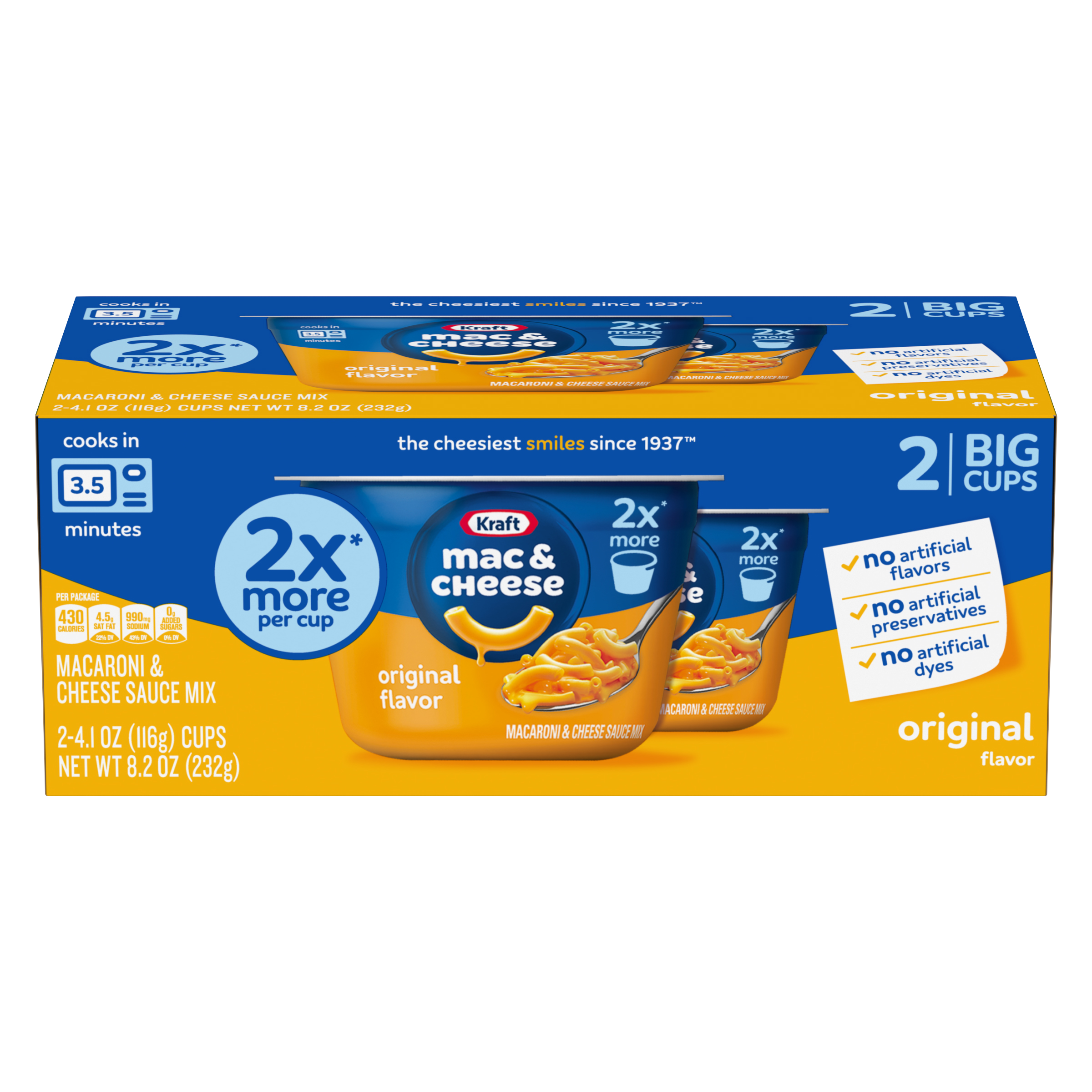 Original Mac & Cheese Macaroni and Cheese Dinner Big Cup
