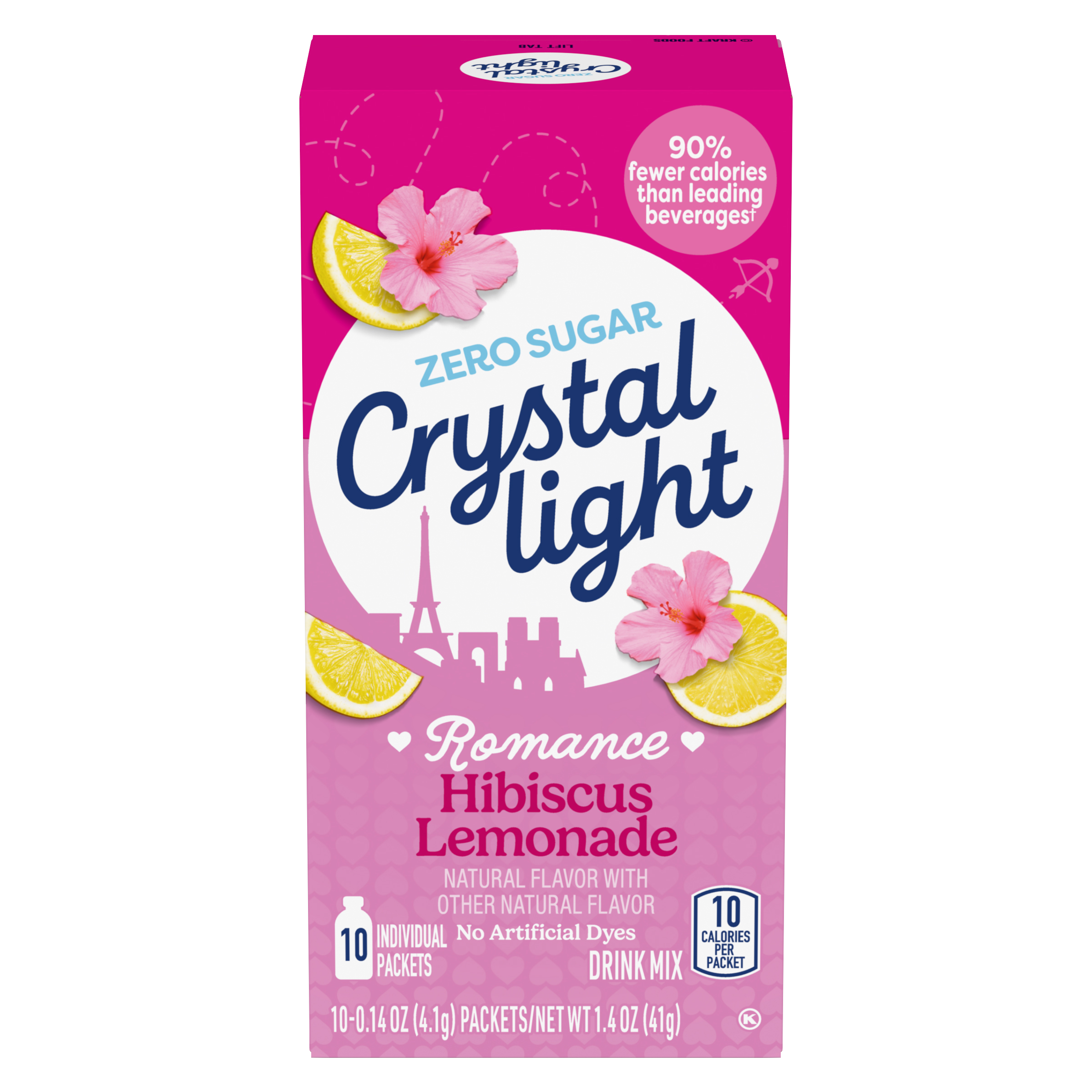 Zero Sugar Hibiscus Lemonade Powdered Drink Mix