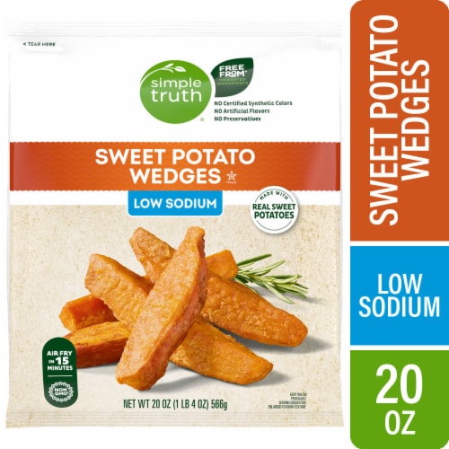 Simple Truth® Low Sodium Sweet Potato Frozen Wedges