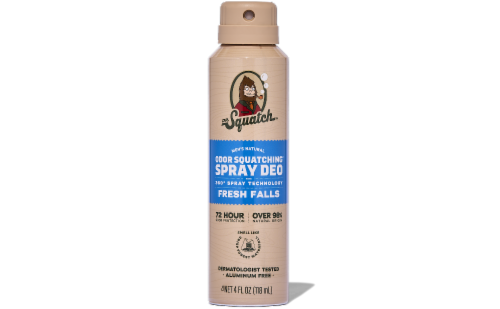 Dr. Squatch® - Men's Natural Fresh Falls Spray Deodorant