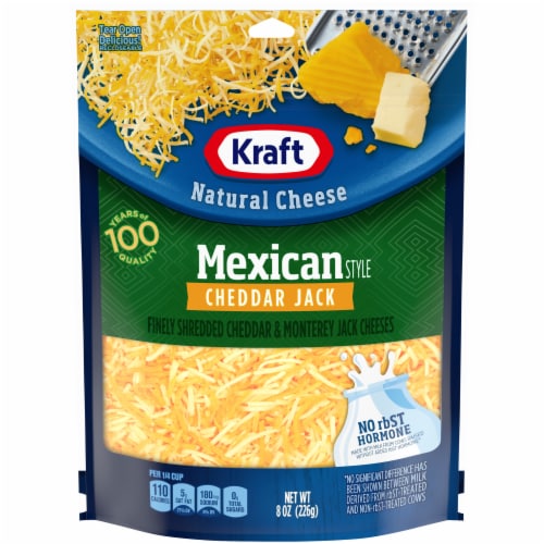 Kraft Mexican Style Cheddar Jack Finely Shredded Natural Cheese
