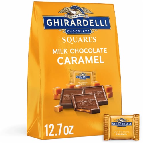 Ghirardelli Milk Chocolate Caramel SQUARES