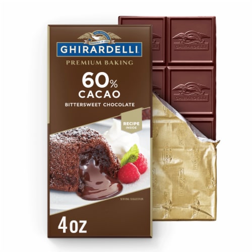 Ghirardelli Premium 60% Cacao Bittersweet Chocolate Baking Bar