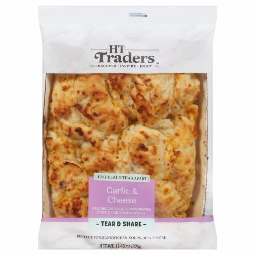 Harris Teeter Traders™ Tear and Share Garlic and Cheese Bread Rolls